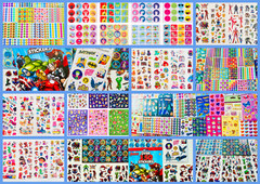 659 Stickers | Super Heroes, Popular Cartoon Characters, Kids, Girls, Boys, Teen