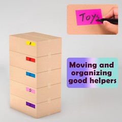 Colored Label Sticker in 12 Colors,3 x 1 Inch Rectangle Color- Coding Labels,…