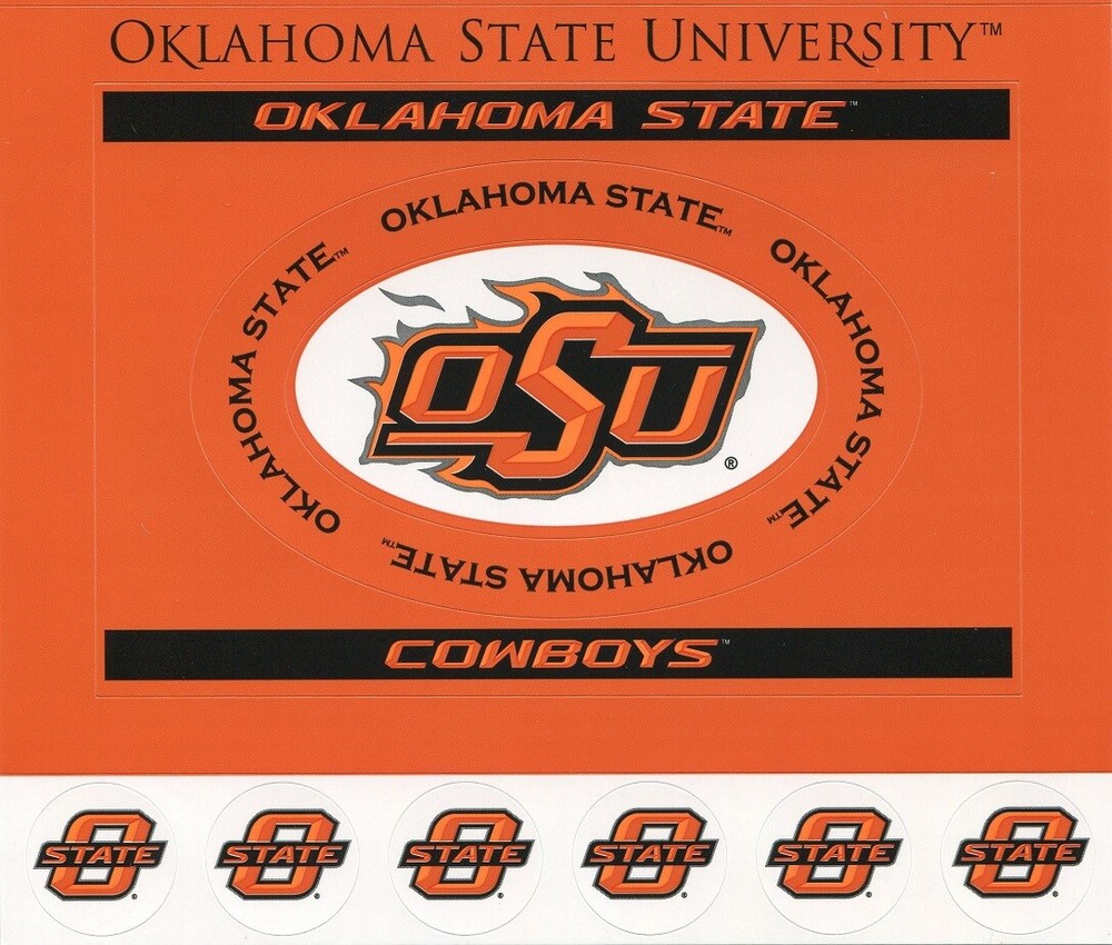 Oklahoma State University Cowboys NCAA Cardstock Sticker Frame, scrapbook
