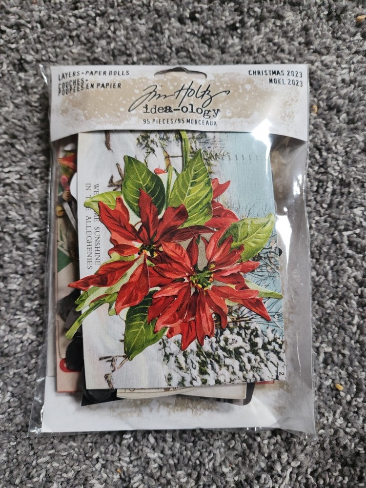 Tim Holtz Idea-ology Christmas Layers + Paper Dolls(2023) TH94348