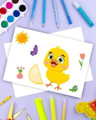 Spring Make-a-Face Stickers for Kids 48 Sheets Mix ‘n Match Cute Spring Craft…