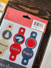 Colorbok Stickers LOT ~ Lodge Elements, Hiking Boots, Leaves Outdoors NEW #5