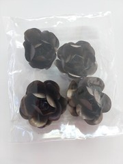 FLORAL embellishments decoration lot of 6 (various brands) recollections craft