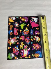 Lisa Frank Vintage Halloween Sticker Sheet ghosts animals s199