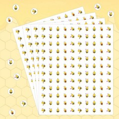 3000 Pcs Bee Stickers Bumble Bee Decals Self-Adhesive Stickers for Boys Girls…