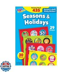 Trend Enterprises: Seasons and Holidays, Scented Scratch ‘N Sniff Stinky Stic