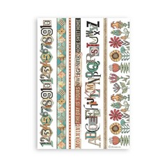 Stamperia Furry Friends – A5 Washi Pad, SBW25
