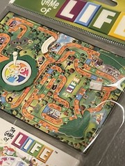 The Game of Life Board Game Jolees Stickers 3 Pack Scrapbook Craft Dollhouse