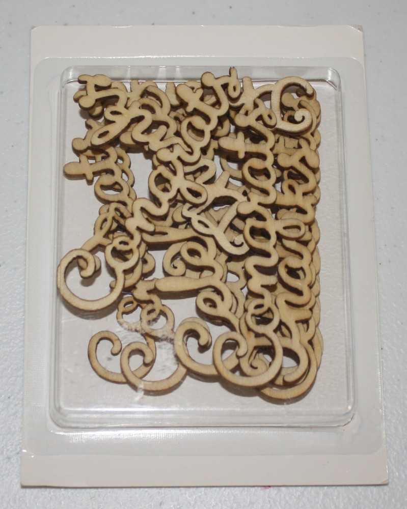 Stampin Up Retired EXPRESSIONS Natural ELEMENTS 15 Pieces NEW RARE HTF