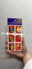 Deadstock Hallmark Party Express Construction Vehicles Sticker Packs 2pc #660
