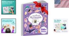 Creative Mermaid Toddler Sticker Book: 300+ Stickers for Imaginative Play