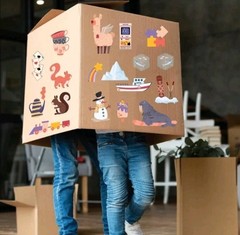 48 Sheets X 3 Make a face Stickers for Kids, Make Your Own Animal