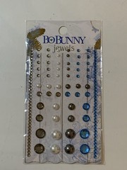 BoBunny Bo Bunny Jewels POWDER MOUNTAIN 2012 Gems Gemstones Rhinestones Stickers