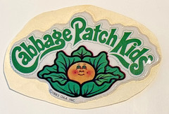 Vintage 1983 Cabbage Patch Kids Puffy Sticker Lot of 11 OAA, Inc.