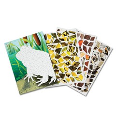 Mosaic Sticker Art Craft Kit Nature Scenes Over 850 Stickers for All Ages