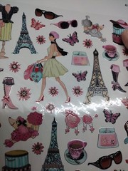 Paris France Europe Eiffel Tower Fashion Foil Stickers stick Abilities