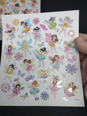 Fairies Flowers And Butterflies Sticker Sheet Craft Stickers 2 Sheets