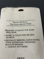 Unopened Package Ambassador ET Reward Stickers – 4 Sheets in Pack
