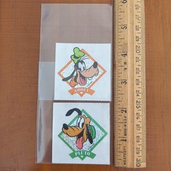 Vintage Sandylion Disney Goofy & Pluto Sticker Mod Lot