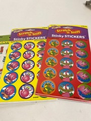 Vintage Eureka Trend SEALED New Scratch And Sniff Scented Stinky Stickers