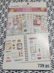 Recollections Sticker Book 739 Pieces. Great For Calendars To Do List Etc