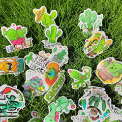 20 Sheets Holographic Printable Sticker Paper 8.5X 11 Inch Waterproof Sticker Pa