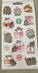 6 Pusheen The Cat 4 Page Decal Books (each book contains 34 decals)