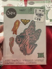 Sizzix Metal Cutting Dies Thinlits FAIRY #2, 4, 5, 6-662849,662851,662852,662853