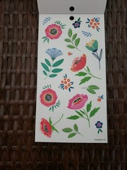 Happy Planner Classic Sticker Sheets Tiny Florals 828 Pieces Value Pack