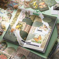 Aesthetic Scrapbook Kit, Junk Journal Scrapbooking Supplies, Vintage Journali…