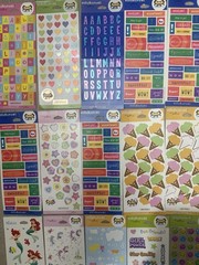 Hallmark Y2K 2000s Sticker Lot 59 Sheets Vintage Mostly New