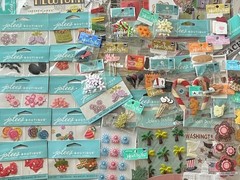 LOT #305 – 100 RARE ONLY JOLEE’S EK SUCESS 3D STICKERS & EMBELLISHMENTS