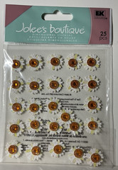 Jolee’s Boutique Daisies Repeats 25pc 2011 EK Success Stickers Scrapbook Flowers