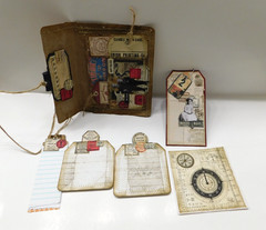 Junk Journal Add-On Handmade Tags, Journal Card, Envelope Ephemera Set