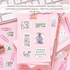 300 Waterproof Inspirational Christian Stickers – Uplifting Bible Verse Designs