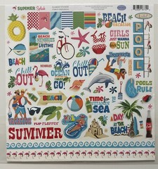 Carta Bella 12×12 Stickers-Variations-Well Played, Rough & Tumble, Haunted, More