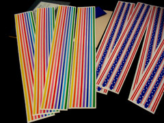 Lot Paper, Vellum Paper, Photo mounting paper mats, Mrs. Grossman Gr Lengths