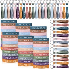 Motivational Wristbands Inspirational Keychains Graduation Gifts Teacher Appr…