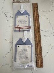 Colorbok Kolette Blue Pocket Quotes 2 PC Childhood Home Scrapbooking Crafts