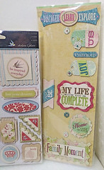 Lot Dimensional Scrapbook/Card Making~4 Packages (2 New + 2 Opened / Incomplete)