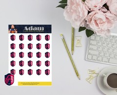 St Louis City SC Soccer Planner Stickers