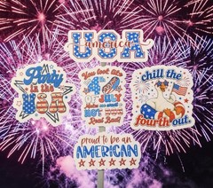 4th Of July Sticker Pack/USA/250th Anniversary/1776/Patriotic/America