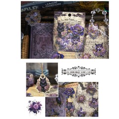 Gothic Castle PET Stickers Junk Journals Album Card Collage DIY Scrapbooking Art