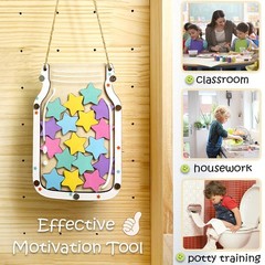 Magnetic Reward Jar for Kids, Classroom Reward System, Star Reward Jar, Incen…