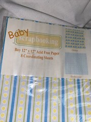 Brand New Baby ‘ (8) 12×12″ Coordinating￼ Sheets Sealed Package