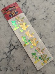 Vintage Sandylion Disney Mickey Minnie Mouse Mother Of Pearl Stickers Sealed New