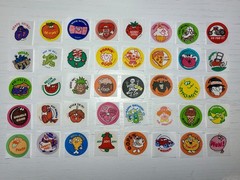 Trend Scratch N Sniff Sticker Lot 40 Retro Scents Unused On Backing