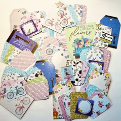 Anna Griffin Pocket Embellishment DieCuts 30 Pcs Total – Flowers & Layers! WOW!