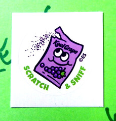 Grape Drink Everything Smells Sticker Lot Of 3