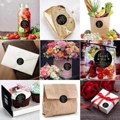 Thank You For Supporting My Small Business 1.5 Inch Self Adhesive 500 Label Rol